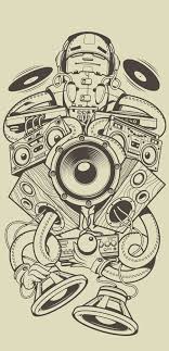 Djinn On Pantone Canvas Gallery Hip Hop Artwork Graffiti Drawing Music Tattoo Designs