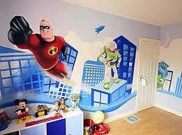Cute Toy Story Cartoon Wall Murals Stickers For Modern Kids Bedroom Paint Decorating Designs Ideas Jpg 421 3 Kids Room Paint Green Boys Room Boy Bedroom Design