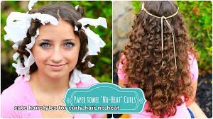 We are sure you are going to try one of them on your crowning glory blessed with curls. Cute Hairstyles For Curly Hair No Heat Video Dailymotion