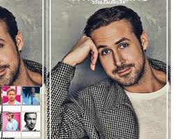 Ryan Gosling 2026 Wall Calendar With His Quotes and Signature