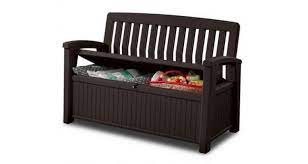 Banca cu spatiu de depozitare. Banca Cu Spatiu Depozitare Patio Keter