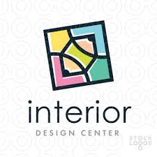 Logo of repair home with colorful lettering on the white background. 44 Interior Design Logos Ideas Interior Designer Logo Design Creative Interior Design