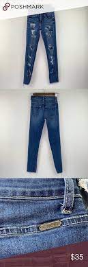 Kancan Women S Distressed Capri Skinny Jeans Sz 23 Kancan Kc7213d Women S Skinny Jeans Size 0 23 Rise 8 Inseam 26 Skinny Jeans Womens Jeans Skinny Women Jeans