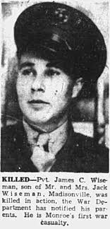 East Tennessee Veterans Memorial Association — Wiseman, James C.