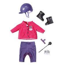 baby born pony farm paardrij outfit 1 rijkleding outfits babypop kleding
