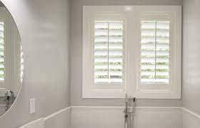 Join the decorpad community and share photos, create a virtual library of inspiration photos, bounce off design ideas. What Bathroom Window Treatments Are Best For You Sunburst Shutters