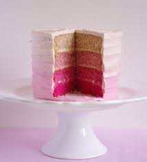 Pink Ombre Cake Recette Gateau Sucre Gateau Gateau Au Poire