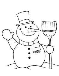 Free Printable Snowman Coloring Pages For Kids Snowman Coloring Pages Sight Word Coloring Winter Kindergarten