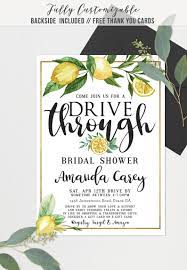 Pin On Drive By Shower Invitations