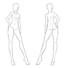 Ftu Clothes Model Front And Back Female By Izumi Sen Deviantart Com On Deviantart Fashion Figure Drawing Fashion Figures Croquis Fashion