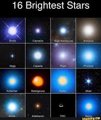 16 Brightest Stars Ifunny Funny Photography Bright Stars Star Photography