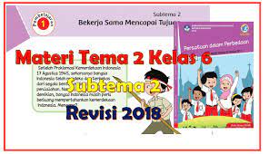 By mr_t friday, 7 august 2020 add comment. Rangkuman Materi Kelas 6 Tema 2 Subtema 2 Revisi 2018 Dan Soal