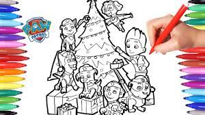 Check spelling or type a new query. Paw Patrol Decorate The Christmas Tree Coloring Pages Paw Patrol Speed Coloring For Kids Youtube