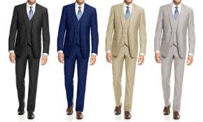 Free shipping and free returns on eligible items. Braveman Men S Slim Fit Suits 3 Piece Charcoal Size 44lx38w Check Back Soon Blinq