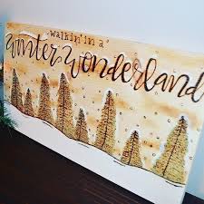 Winter Wonderland Wood Burning Wood Burned Gifts Wood Burning Crafts Wood Burned Signs
