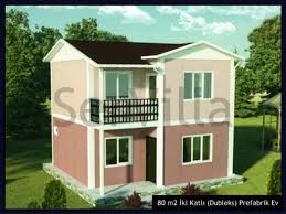 Ayyıldız prefabrik güvencesiyle 80m2 dubleks prefabrik ev prefabrik evlerde istenilen projenin uygulaması yapılabilir mi? Servilla Iki Katli Dubleks Prefabrik Evler Villa Modelleri Katalog