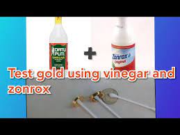 How Do You Test Gold With Vinegar Ceramics