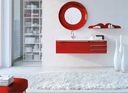 Cabinetry is one of the most important elements in your bathroom, so it's. Red And White Bathroom Design