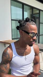 Stylish Locs and Band Tuck Knots for Men