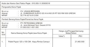 Nomor seri faktur pajak adalah nomor seri yang diberikan oleh direktorat jenderal pajak kepada pengusaha kena pajak dengan mekanisme tertentu untuk penomoran faktur pajak yang berupa. Draft Pembuatan Faktur Pajak Tax Invoice Excel Pengadaan Eprocurement