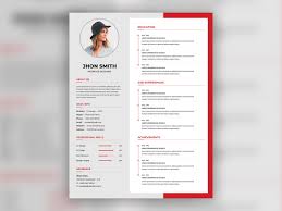 Cv templates approved by recruiters. Modern Professional Curriculum Vitae Template Design Search By Muzli