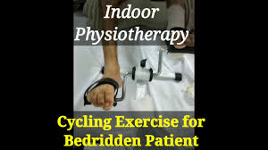 Cycling Exercise For Bedridden Patient Indoor Physiotherapy Exercises Geriatric Physiotherapy Youtube