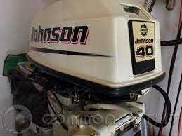 Moteur bord johnson 2 temps d occasion. Restauro Johnson 737 40 Cv Bombardier