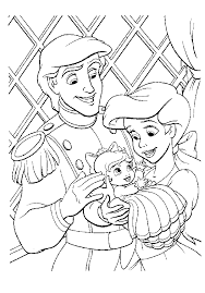 Coloriage La Petite Sirene Coloriage Coloriage Disney Coloriage La Petite Sirene