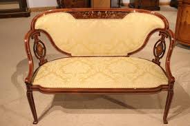A Stunning Quality Edwardian Period Marquetry Inlaid Antique Settee Sofa Antique Settee Sofa Set Settee Sofa