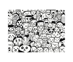Download this coloring page/print this coloring page. Kawaii Doodle On Behance