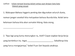 Bahasa melayu sebenar adalah sungguh indah, kenapa kita tidak endah? Peribahasa 6 Kata Kata Hikmat Ppt Download