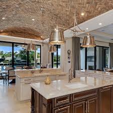 Amazing gallery of interior design and decorating ideas of patio brick ceiling in living rooms, decks/patios, bathrooms by elite interior designers. Boca Manse With Chicago Brick Ceiling In The Kitchen Asks 15 5m Curbed Miami