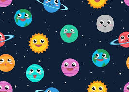 These cool and girly glitters come with lots of flowers, hearts, bows and ribbons! Seamless Pattern Of Cute Cartoon Planets In Space Background 692310 Vector Art At Vecteezy