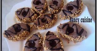 Sables Au Chocolat Et Au Cacahuetes Le Blog De Nancycuisine Over Blog Fr Recette Macaron Sables Au Chocolat Food Network