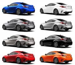 2015 lexus rc350 colors