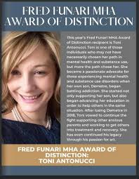 Congratulations to Toni...