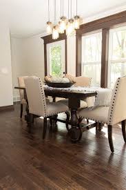 Farmhouse dining room ideas dining room farmhouse with crown. Dark Oak Hardwood Dining Room Floor Dining Room Floor New Home Construction Oak Hardwood