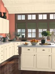 Look At The Paint Color Combination I Created With Benjamin Moore Via Benjamin Moore Wall Salmon Ru Kitchen Wall Colors Kitchen Paint Grey Walls White Trim