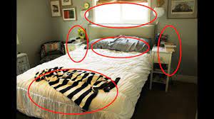 Feng shui solutions for a bed close to the bedroom door. How To Feng Shui Your Bedroom And Furniture Placement Youtube