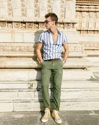Clement Chabernaud Visits India For J Crew Style Guide Striped Short Sleeve Shirt J Crew Style Jcrew Style Guide
