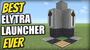 Minecraft Best Elytra Launcher Ever Sky Limit In 0 Seconds Tutorial Ps4 Xbox Ps3 Wii U Minecraft Blueprints Minecraft Projects Minecraft Tutorial