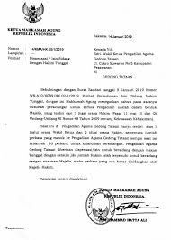 Contoh surat izin adalah sebuah surat yang dibuat dengan tujuan untuk meminta izin kepada penerima bahwa sang pengirim memiliki hajat / acara tertentu sehingga tidak bisa hadir atau melaksanakan kegiatan seperti biasanya. Surat Izin Dispensasi Hakim Tunggal Pa Gedong Tataan