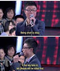23 Times Chinese Dating Shows Brought The Comedy Funny Text Memes Funny Chinese Short People Problems