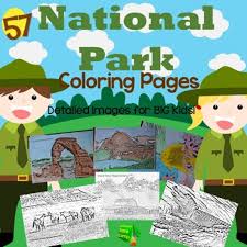 Enjoy some national parks and monuements coloring pages from doodle art alley. National Park Coloring Pages By Classroom Base Camp Tpt