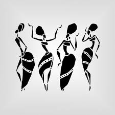 Artwork African Art Black And White Pin By Atalia Young On Cricut African Art Paintings African Paintings Africa Art