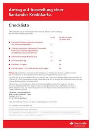 Die santander bank ist das größte kreditinstitut europas. Checkliste