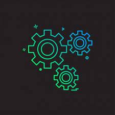 Gear Icon Design Vector Gear Icons Gear Icon Png And Vector With Transparent Background For Free Download Icon Design Mechanical Engineering Logo Free Graphic Design