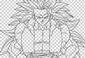 Your favorite characters in many transformations. Gogeta Goku Vegeta Majin Buu Super Saiyan Png Clipart Artwork Black And White Cartoon Coloring Pages