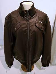 Rocawear Men S Faux Leather Fashion Jacket Brown Leather Fashion Stylish Jackets Jacket Style