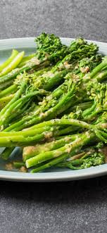 Pan Steamed Broccolini With Ginger This Hybrid Of Broccoli And Gai Lan Ofte Vegetarian Recipes Dinner Healthy Lunch Recipes Healthy Air Fryer Recipes Healthy